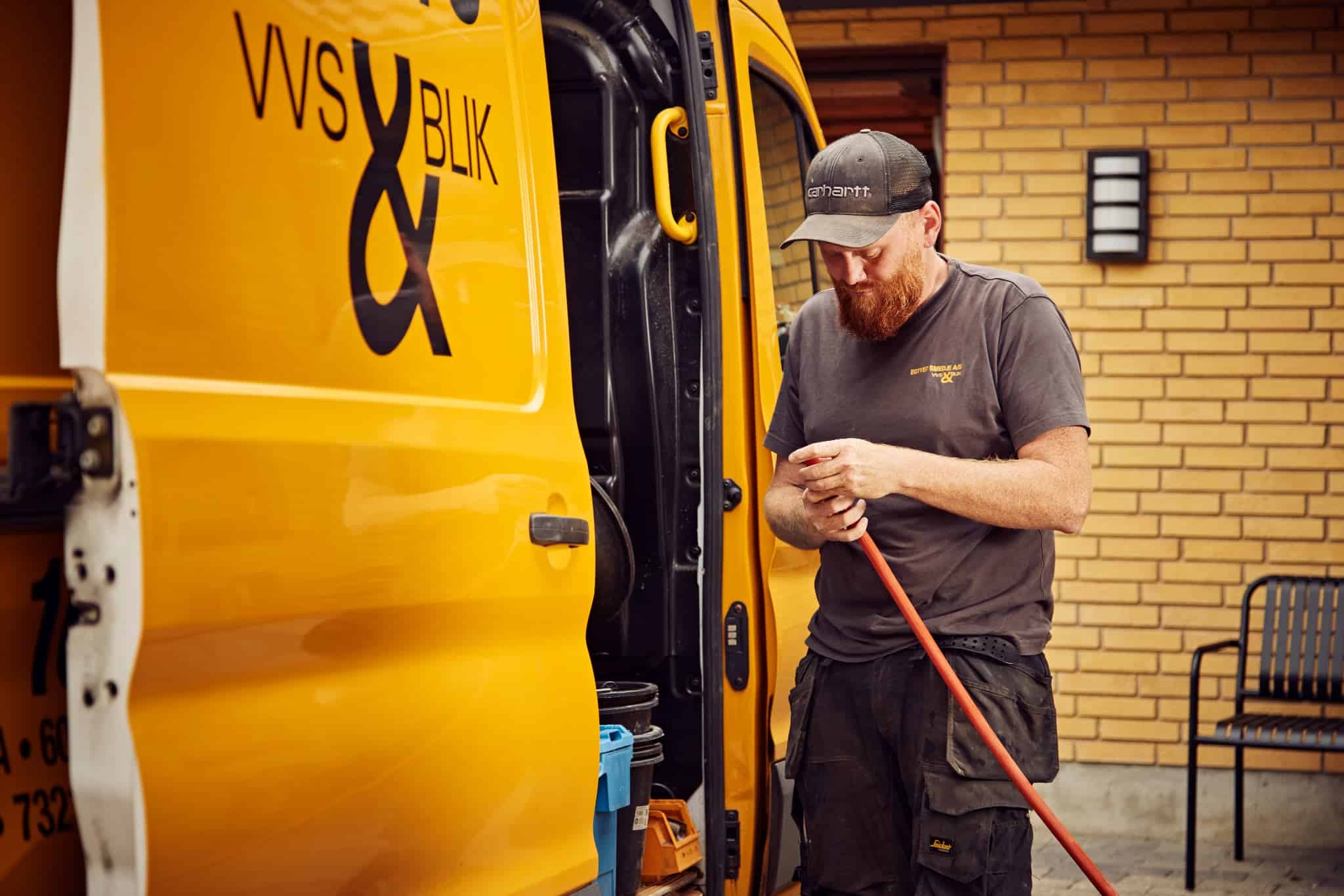 Egtved Smedje servicevogn og team